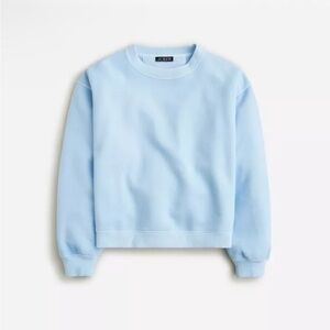 Jcrew Heritage fleece cropped sweatshirt xs
